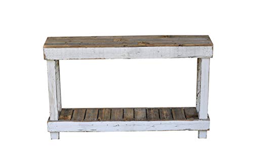 46" Luxe Combo Console (White Combo) - Premium Handmade Products from DougandCristyDesigns - Just $169! Shop now at JennyLynn & Co.